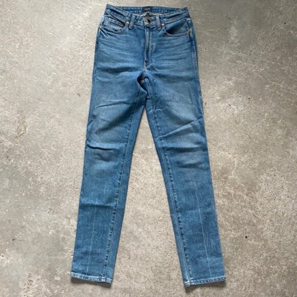 Khaite Vanessa high rise rise straight jeans 25 - Picture 1 of 7